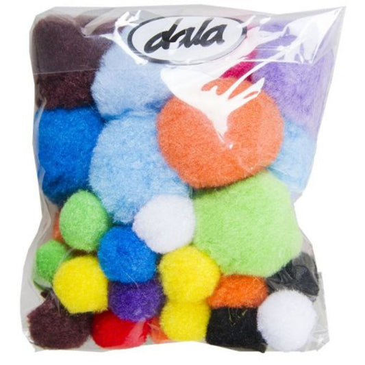 dala pom poms 36p ass