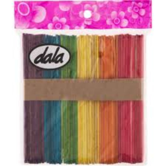 Ice Cream Sticks 50`S Thin Color