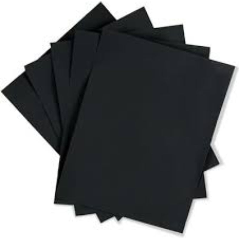 Dala A4 Felt Sheets Black 5s