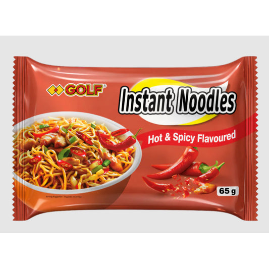 Golf Noodles Hot & Spicy 65g