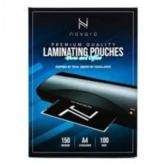 Laminating Pouches A4 100`S Novaro