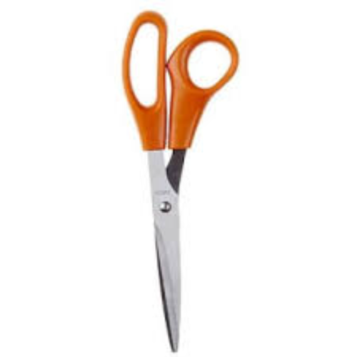 SCISSORS 8.5 ORANGE HANDLE PSD