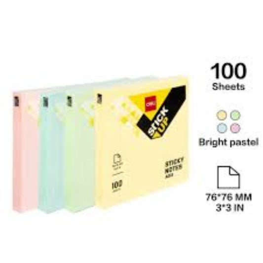 Post It 76X76Mm 100Sheets Deli