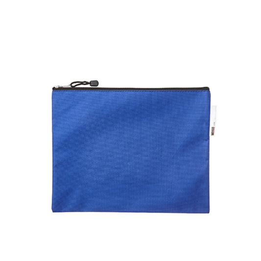 Meeco Zip Book Bag Nylon Navy Blue