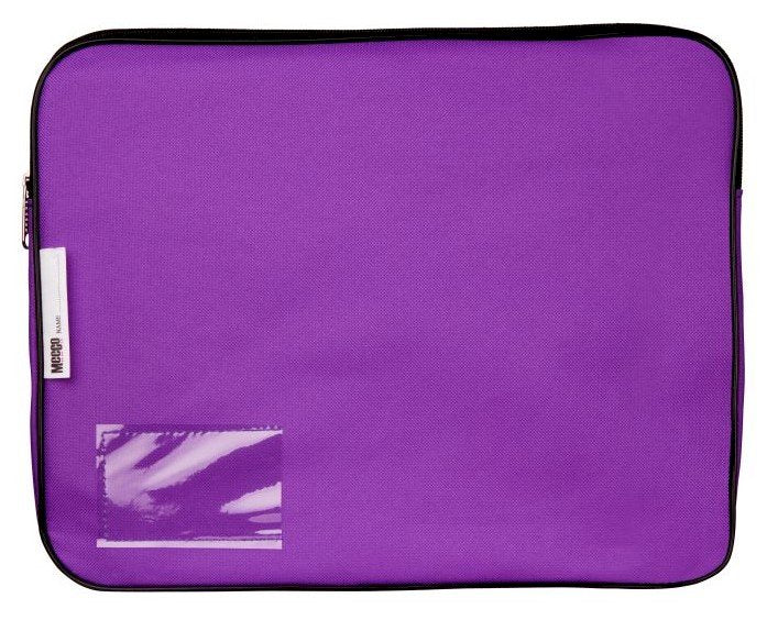 Meeco Gusset Book Bag Violet