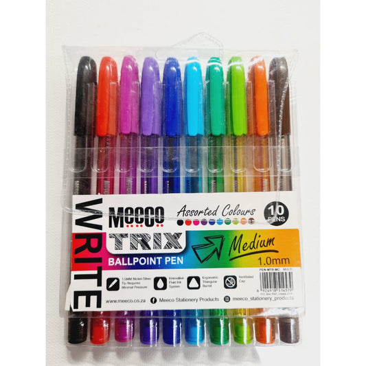 Meeco Trix 1.0 Color Pens 10s