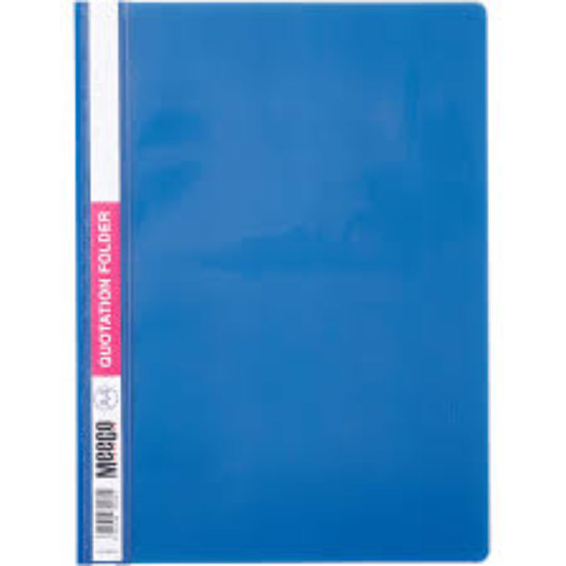 Meeco Quotation Folder A4 Blue