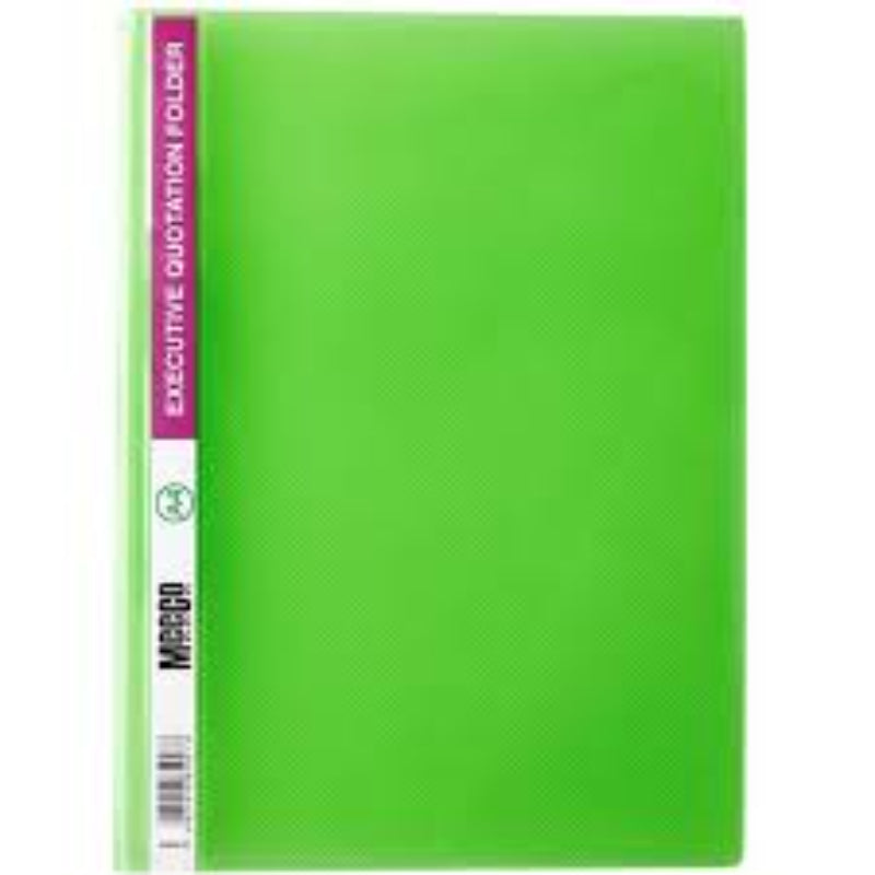 Meeco Quotation Folder A4 Green