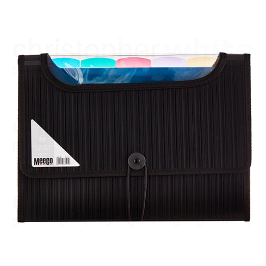Meeco Expanda File Black WIth Window
