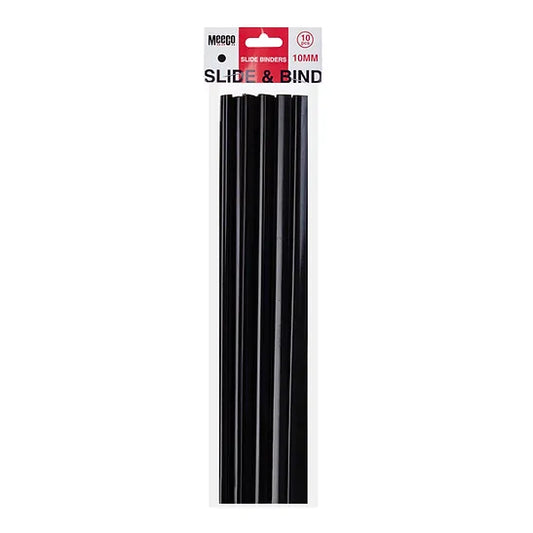 SLIDE BINDER 10 MM 10PCS