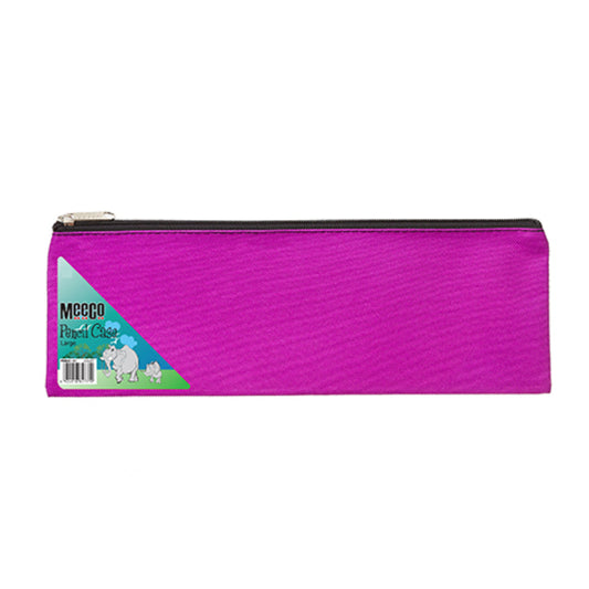 Meeco Pencil Case Nylon Violet 32cm