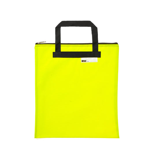 Library Book Bag Neon Yellow Meeco
