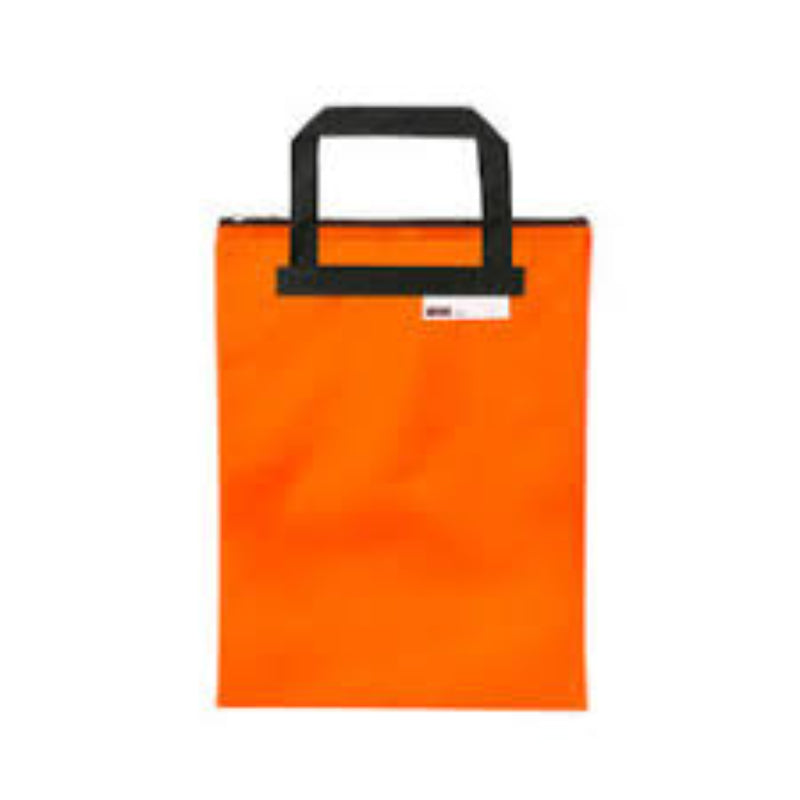 Library Book Bag Neon Orange Meeco