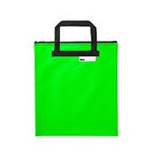 Library Book Bag Neon Green Meeco