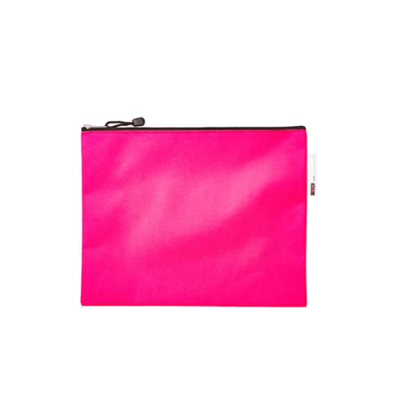 Meeco Zip Book Bag Nylon Pink