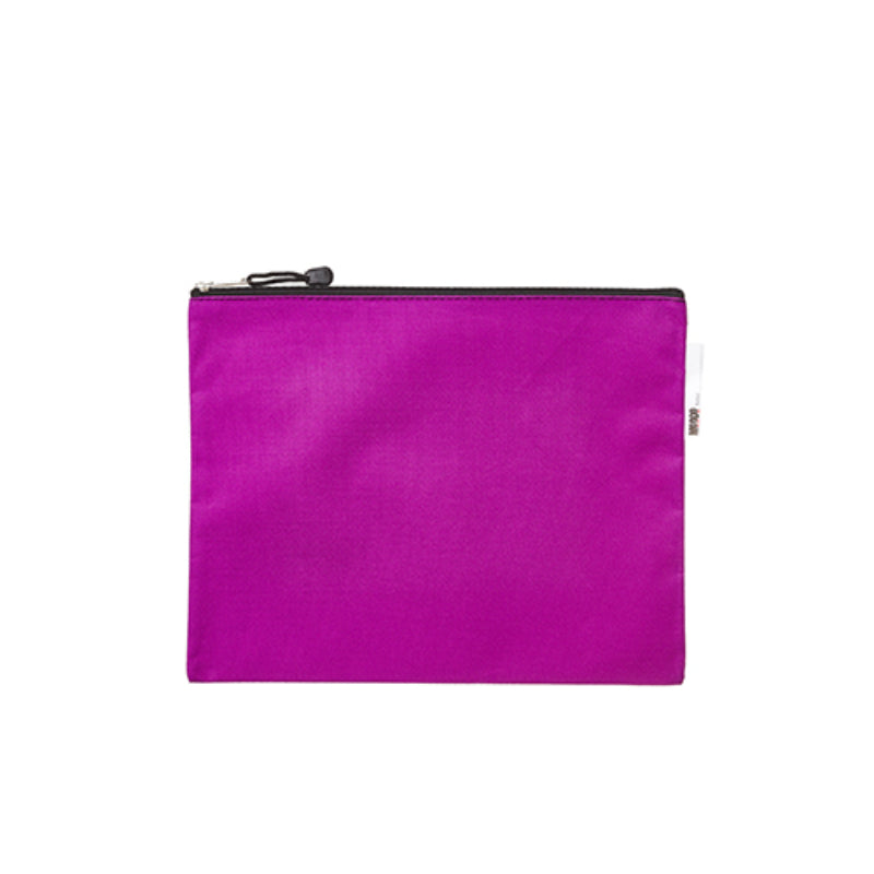 Meeco Zip Book Bag Nylon Violet