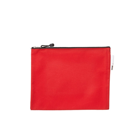 Meeco Zip Book Bag Nylon Red