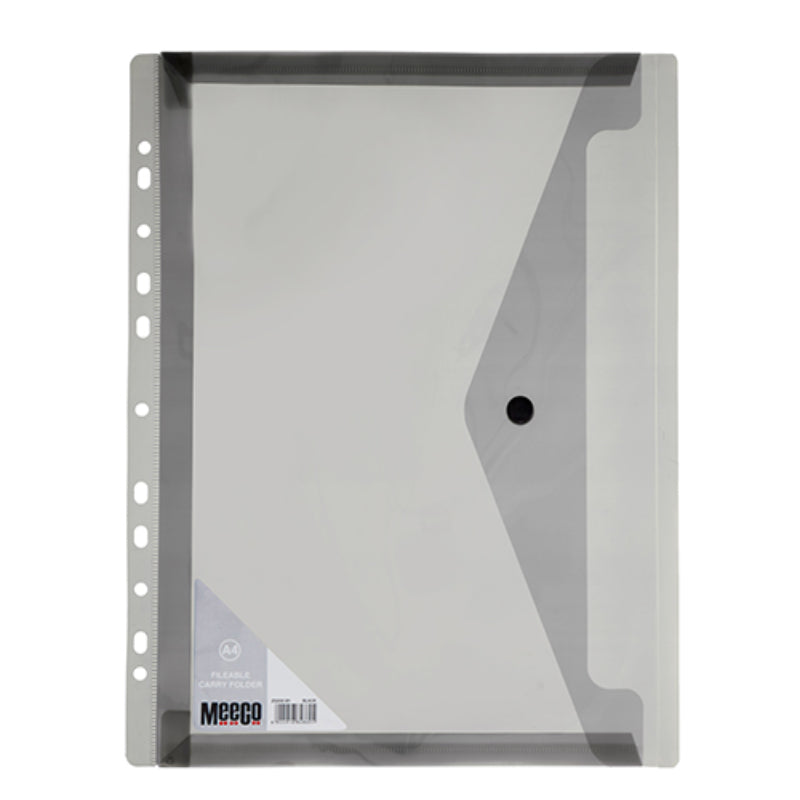 A4 Carry Folder Fileable Black