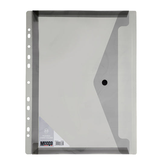 A4 Carry Folder Fileable Black
