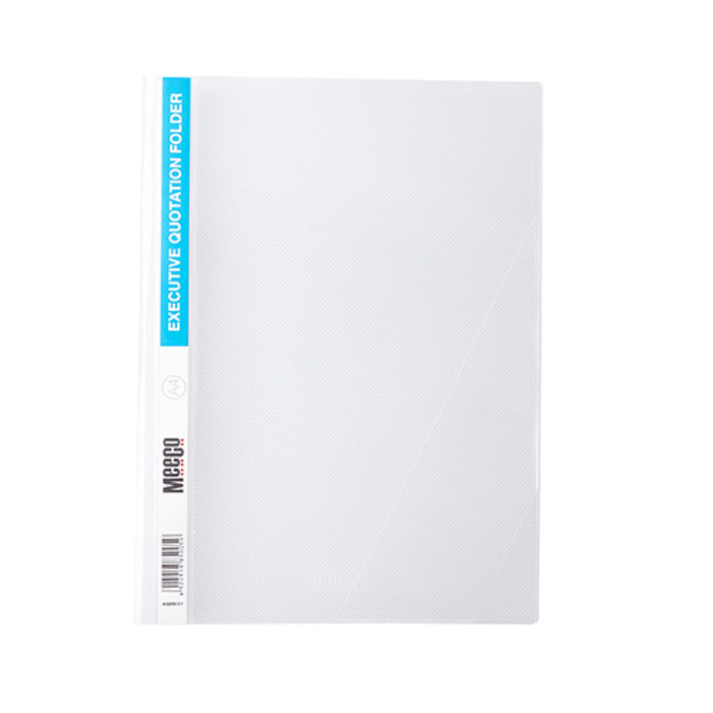 Meeco Premium Clear Quotation Folders
