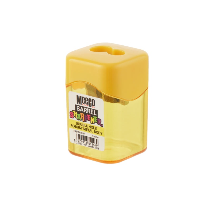 Meeco Barrel Sharpener Yellow 2Hole