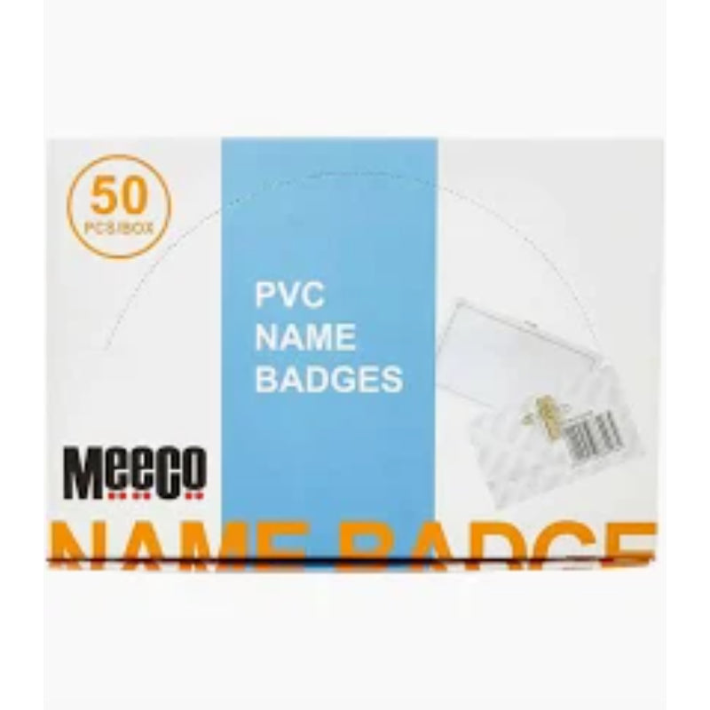 Meeco Pvc Name Badges loose