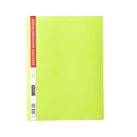 Meeco Premium Yellow Quotation Folder