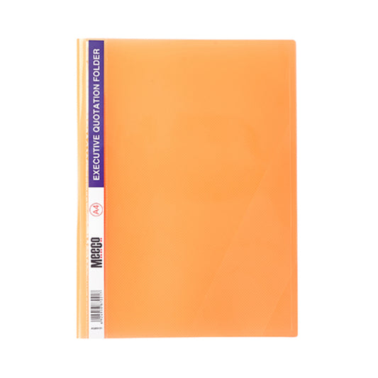 Meeco Premium Quotation Folder Orange