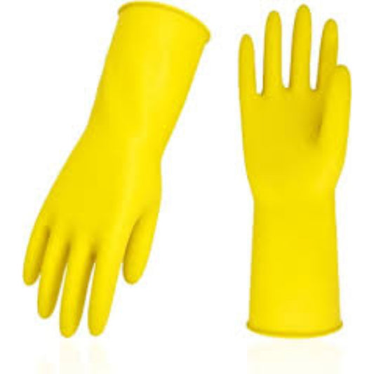 Household Gloves Yellow