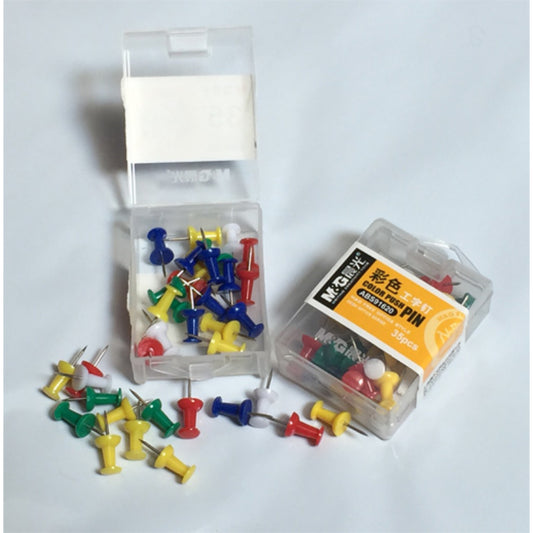 M&G Colorful Mapping Push Pins