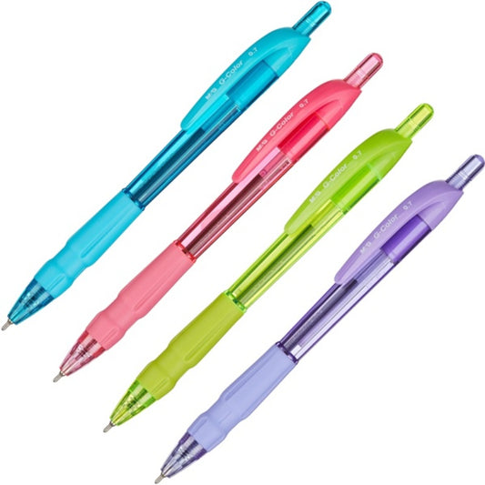 M&G Click Semi Gel Blue Pen 0.7
