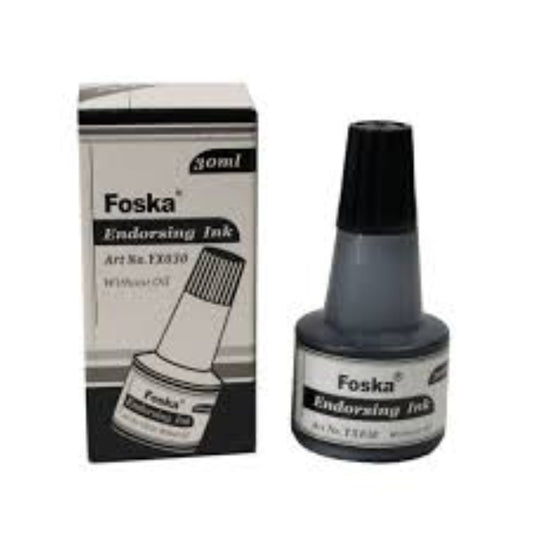 Ink 30Ml Foska Black