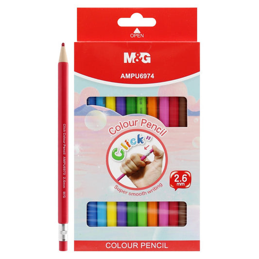 M&G Clutch Colour Pencils 12s
