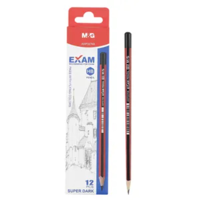 M&G Black And Red Pencils