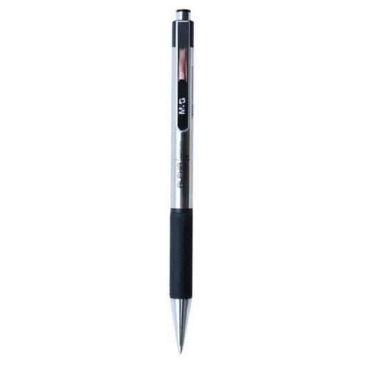 M&G Alpha Black Click Ballpen 0.7