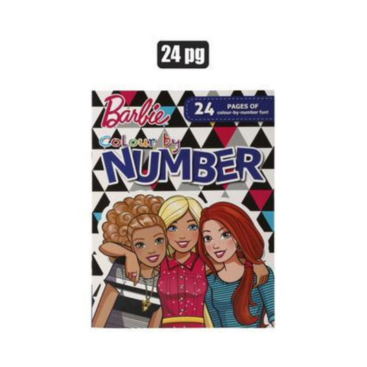 Barbie - Colour By Number Wp
