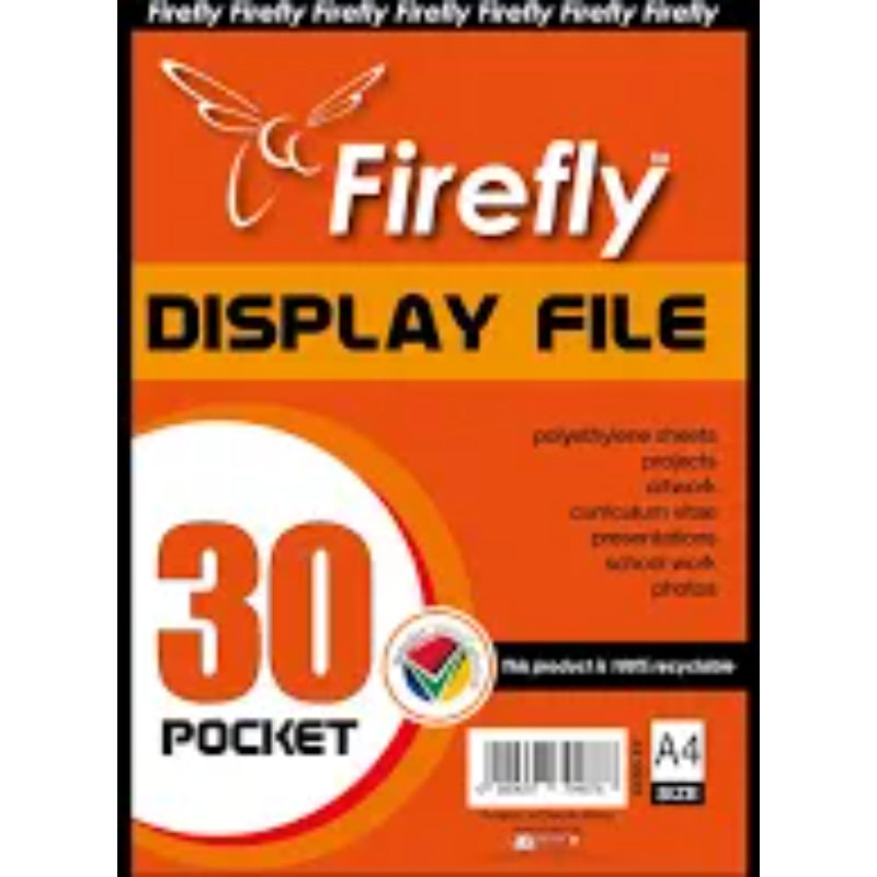 FIREFLY Display Books 30 pocket NEW