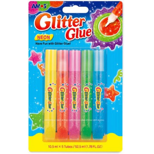 Glitter Glue Neon 5s AMOS