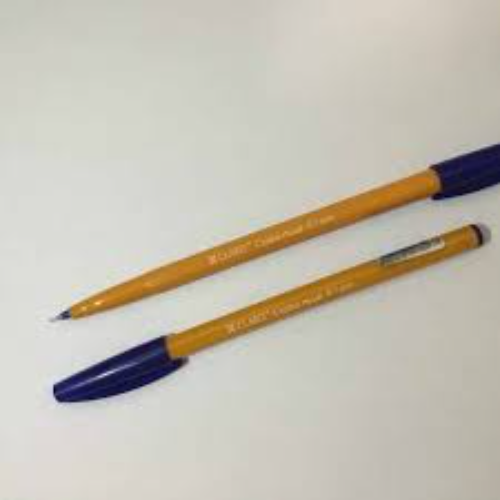 CLARO CROMA ORANGE 0.7MM PEN BLUE 50'S