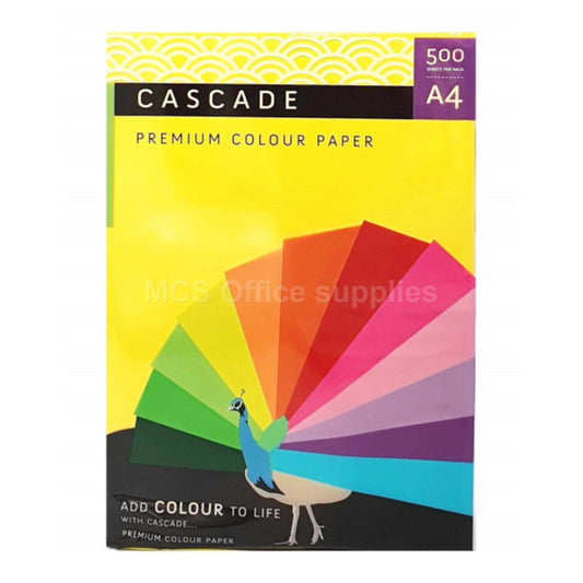 Cascade Bright Yellow Ream 80g