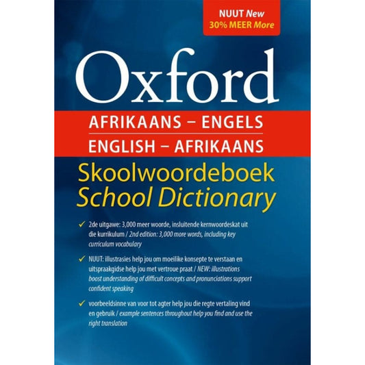 Dictionary Oxford English-Afrikaans