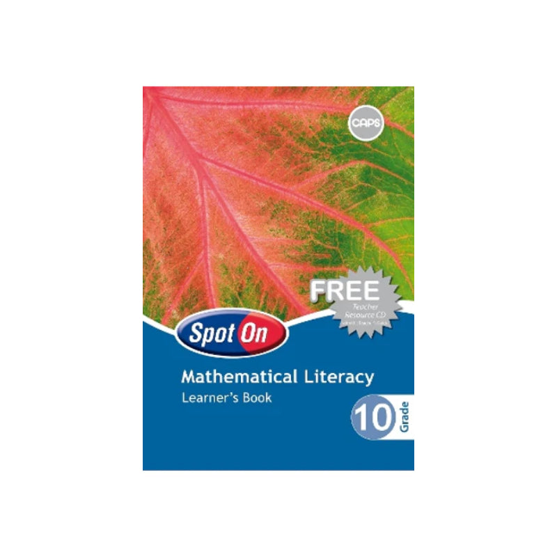 Spot On Maths Literacy Grade 10 Lb