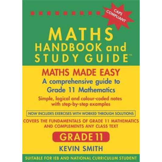 Maths Handbook And Study Guide Grade 11