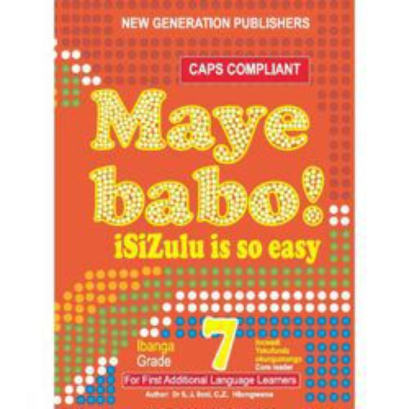 Maye Babo Isizulu So Easy Grd 7 Reader