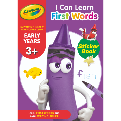 CRAYOLA I CAN LEARN FIRST WORDS