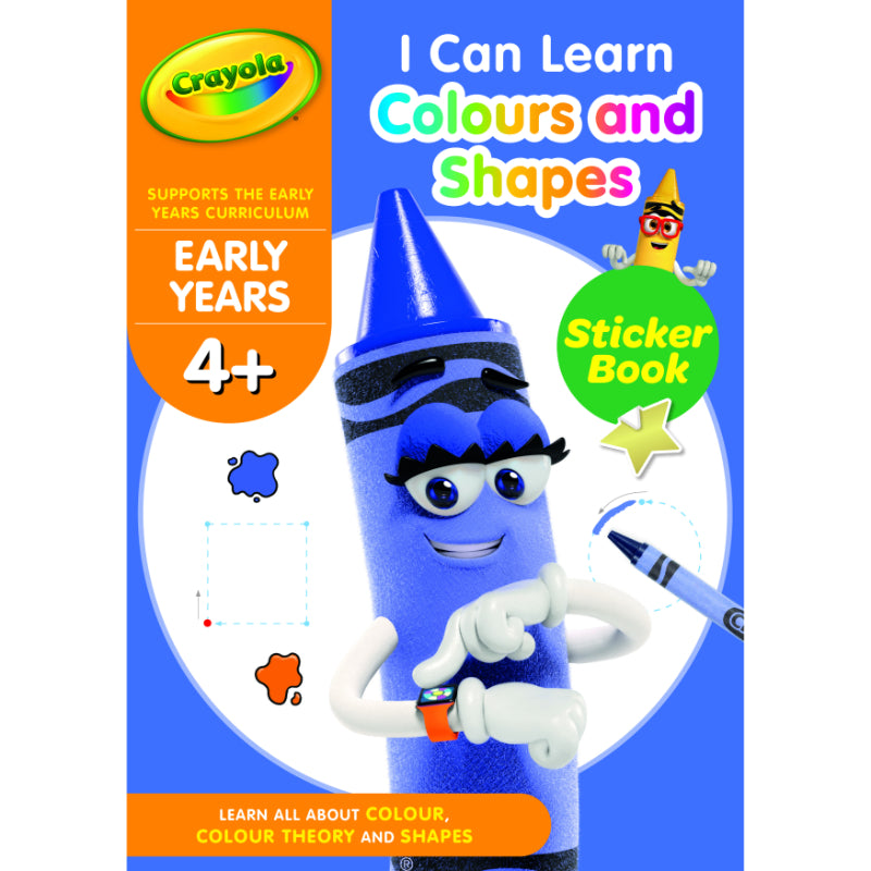 Crayola I Can Learn Colours And Shapes