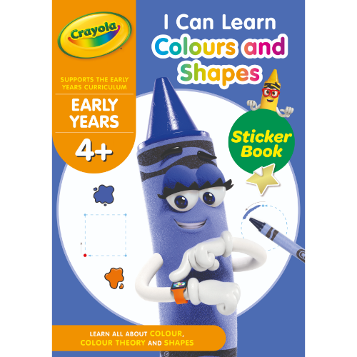 CRAYOLA I CAN LEARN COLOURS AND SHAPES