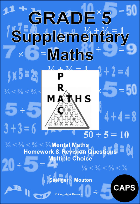 JNM GRADE 5 SUPPLEMENTARY MATHS SG