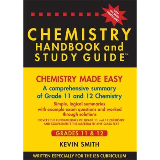 Chemistry Handbook And Study Guide