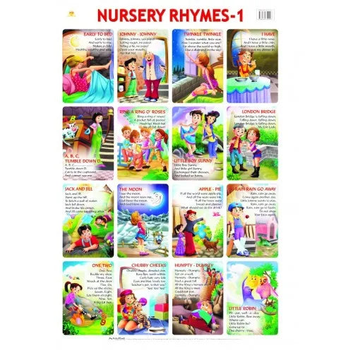 POSTER NURSERY RHYMES 1